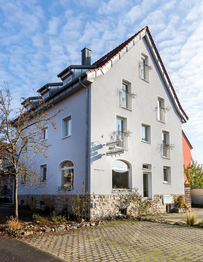 Hotel am Rokokogarten Veitshöchheim Eksteriør bilde